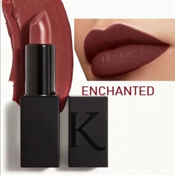 KARMELA COSMETICS Silk Matte Lipstick in Enchanted,3.8G FULL SIZE NEW WITH BOX - Picture 4 of 10